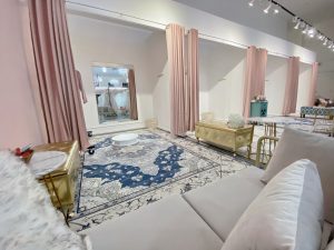 Vivienne Atelier Bridal LA fitting room