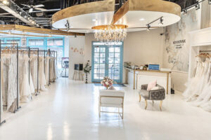 Reception Area of Bridal Store