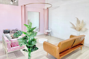 Sitting Area of Bridal Store